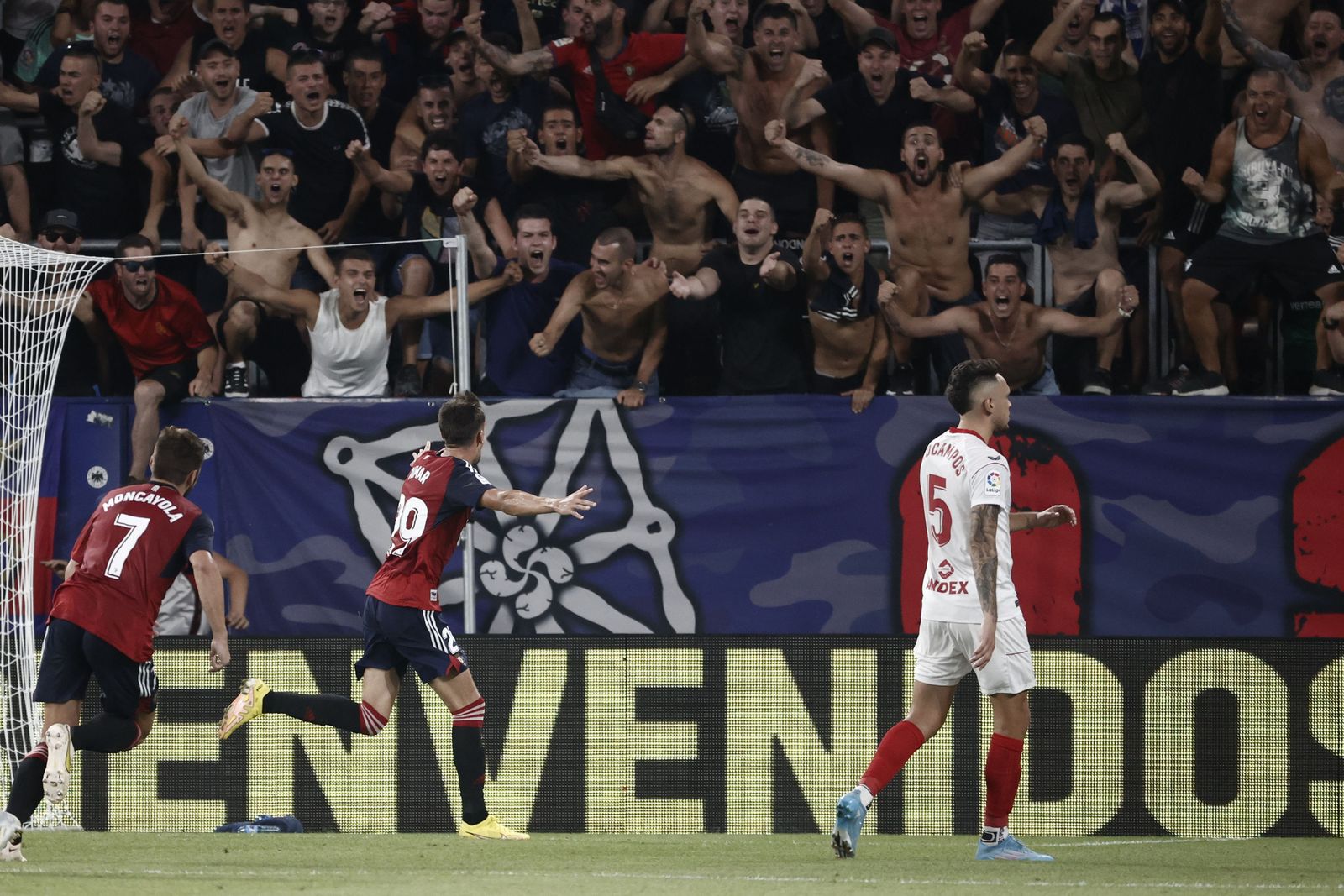 Las fotos del Osasuna-Sevilla de Liga