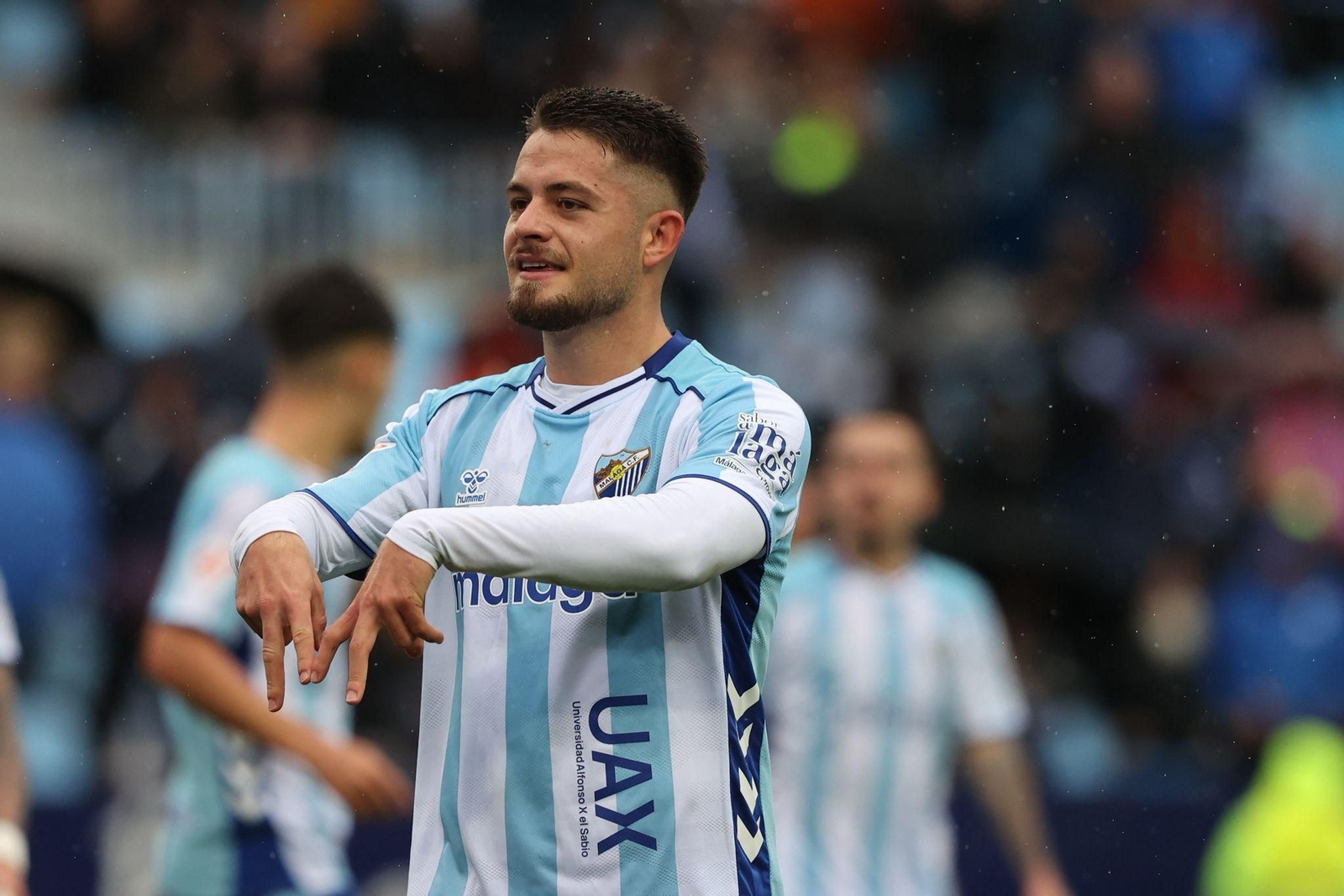 Málaga CF-Almería, en fotos