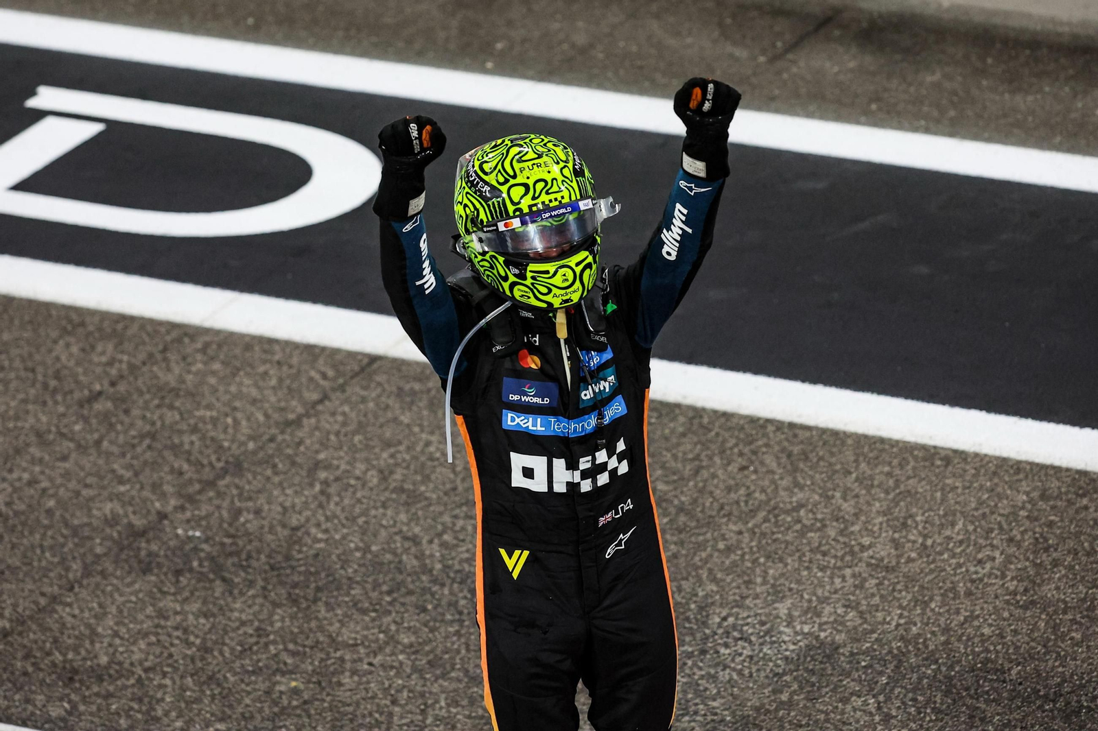Las fotos del título mundial de Lando Norris en la Fórmula 1