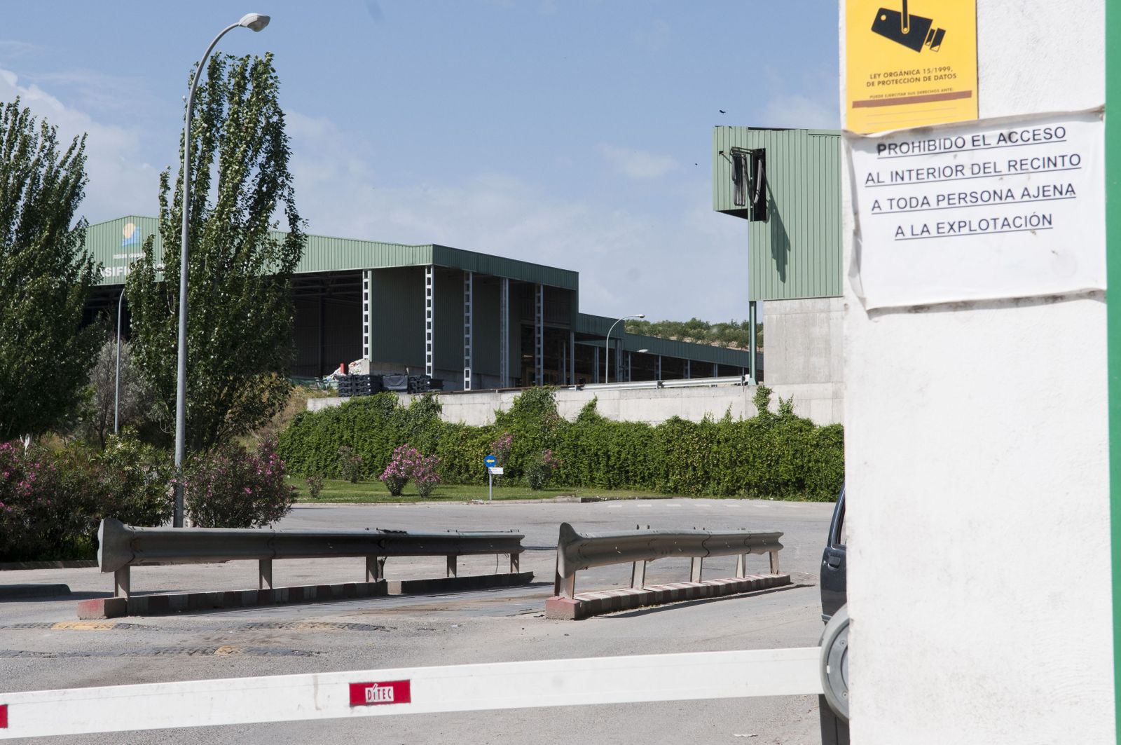 Imagen de archivo de la planta de residuos de Alhendín.