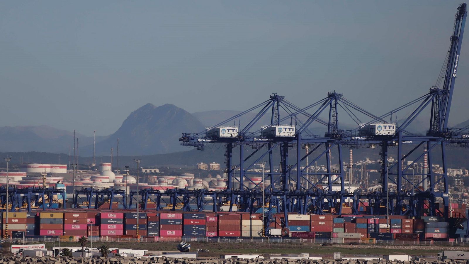 Vista general de TTI Algeciras