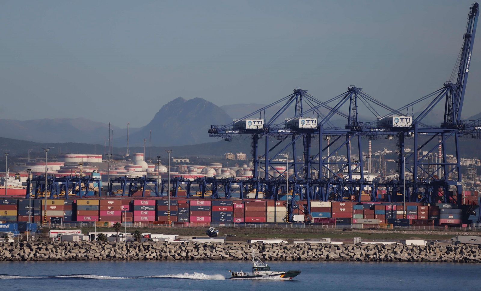 Vista general de TTI Algeciras