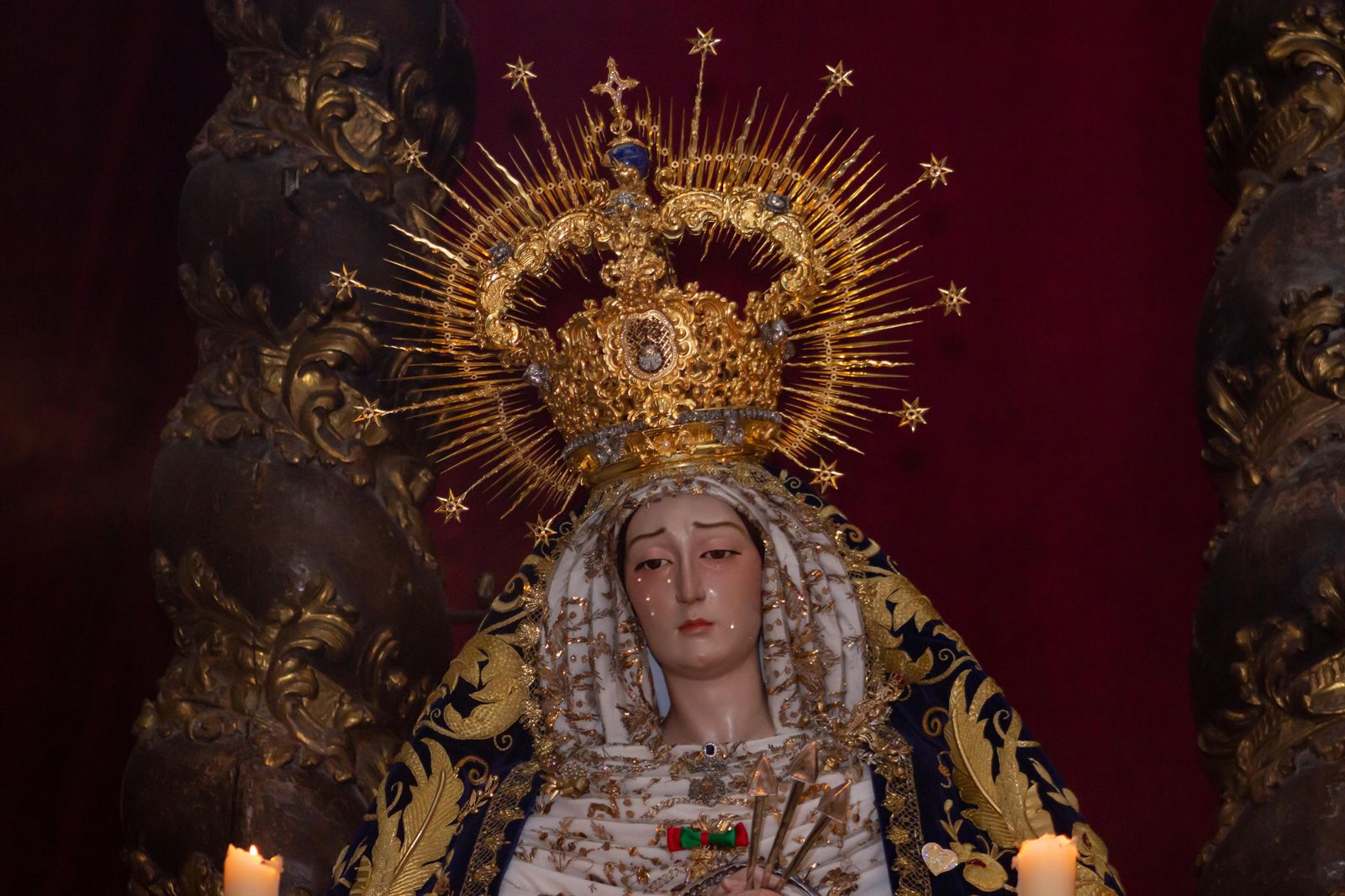 Imágenes de la hermandad del Huerto en las Comendadoras