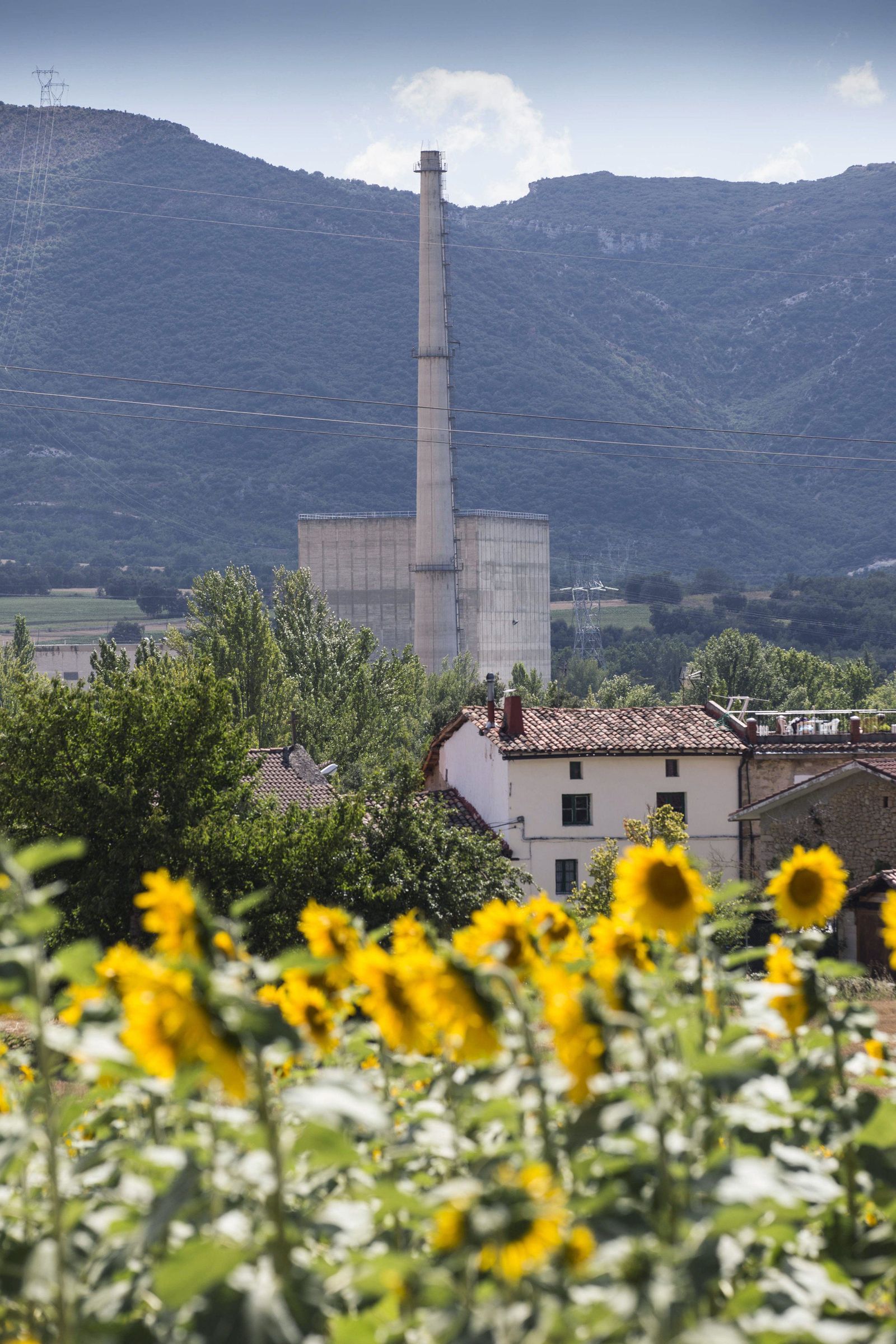 Central nuclear de Santa María de Garoña.