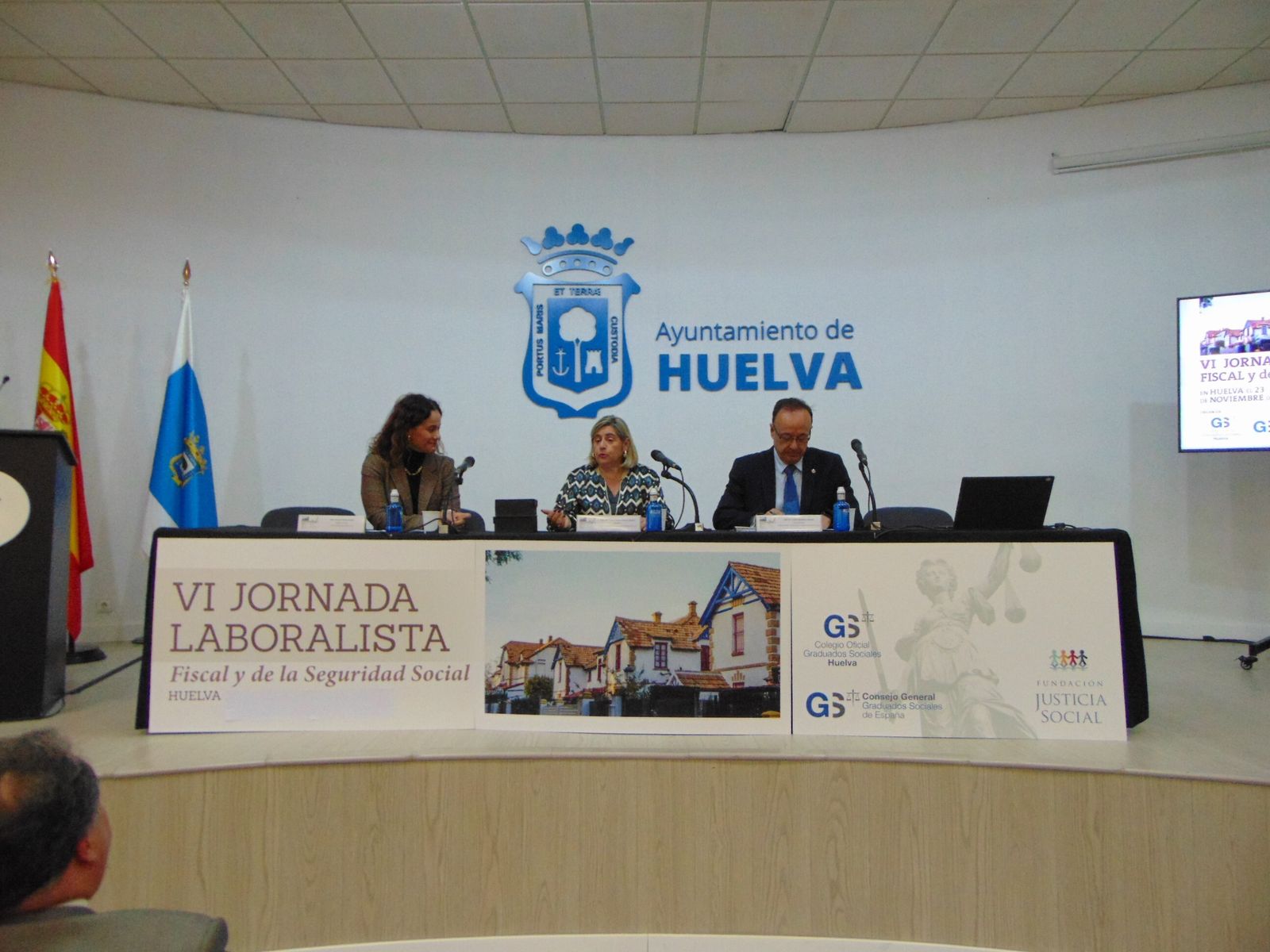 La VI Jornada Laboralista, Fiscal y de la Seguridad Social en Huelva.