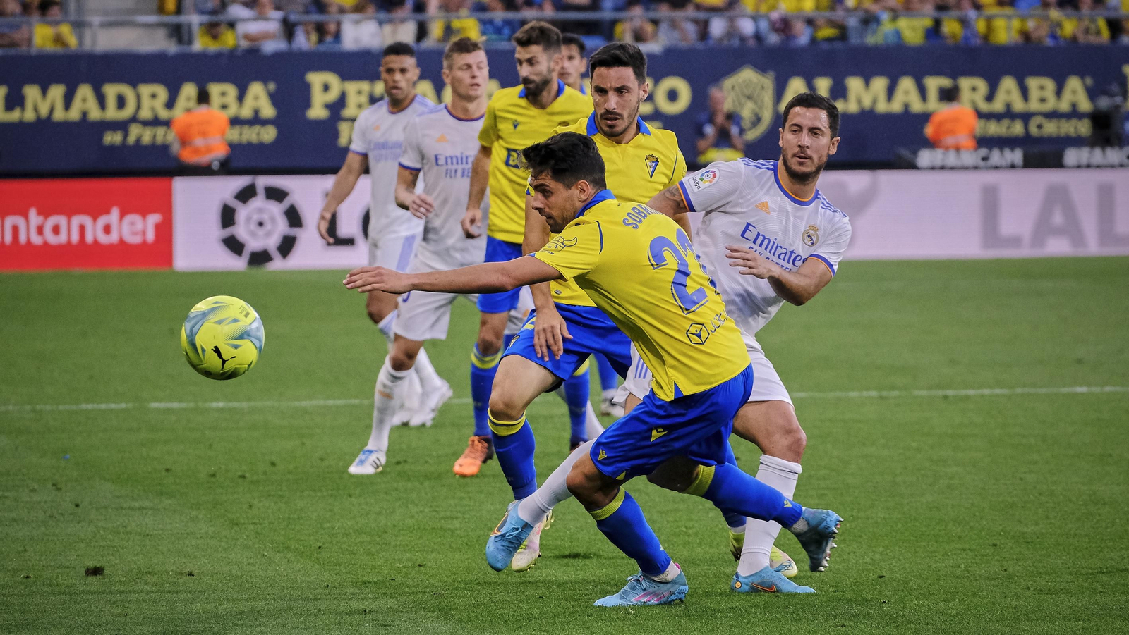 Las imágenes del Cádiz-Real Madrid