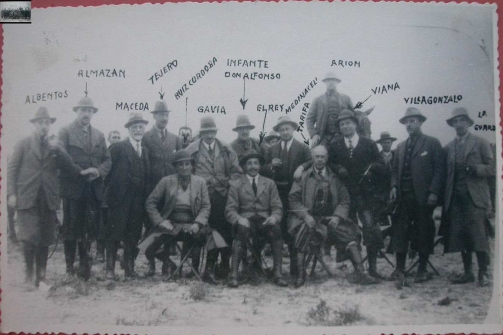 Una montería con empresarios, aristócratas y la realeza.