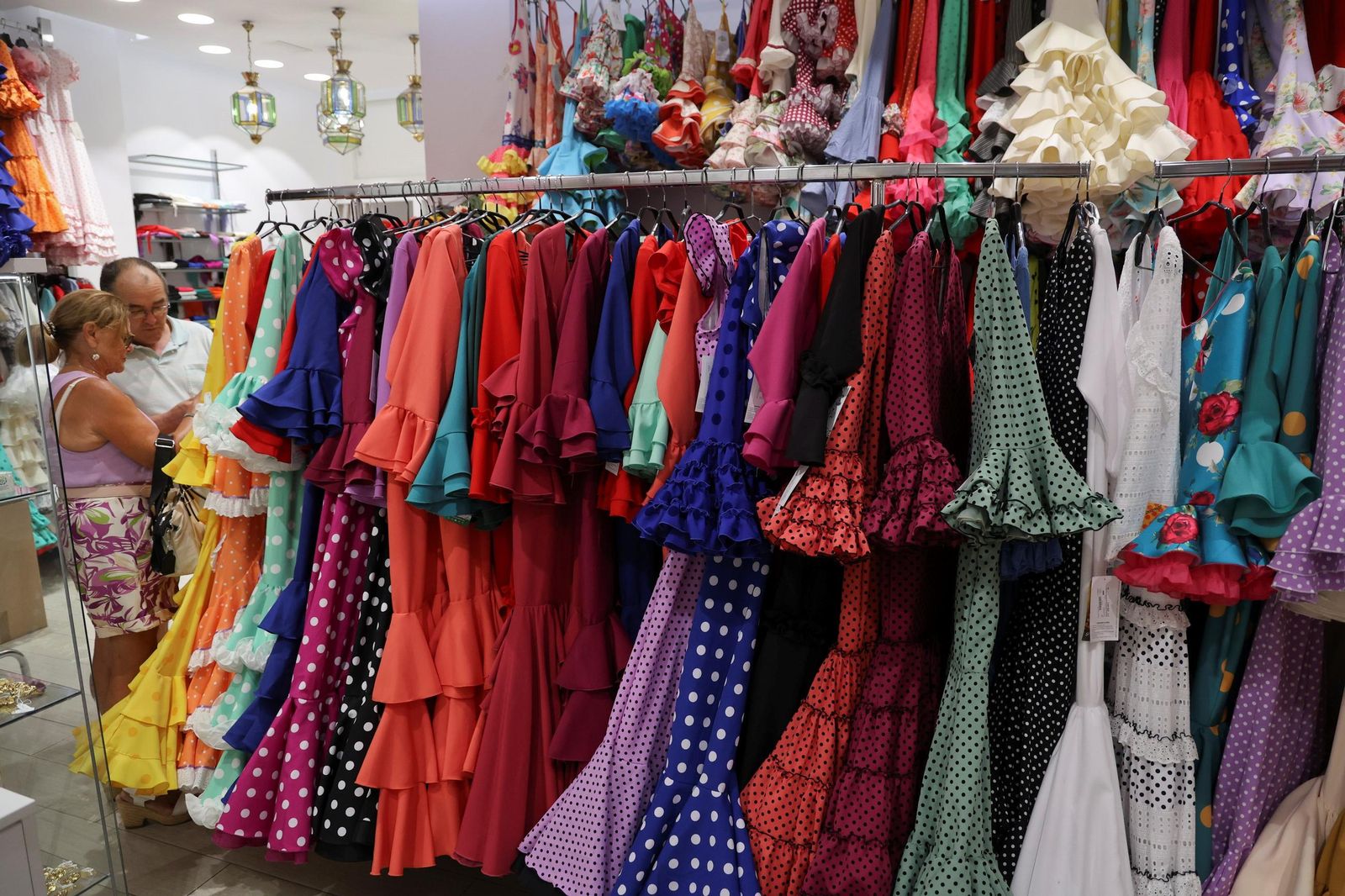 La moda flamenca para la Feria de Málaga, en imágenes