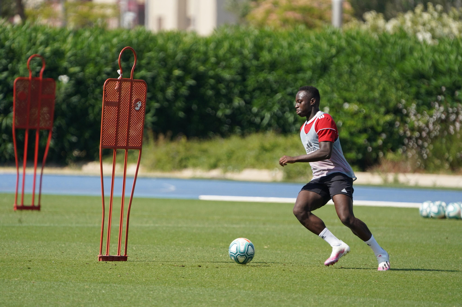 Fotogalería del entrenamiento de la UDA (jueves 18)