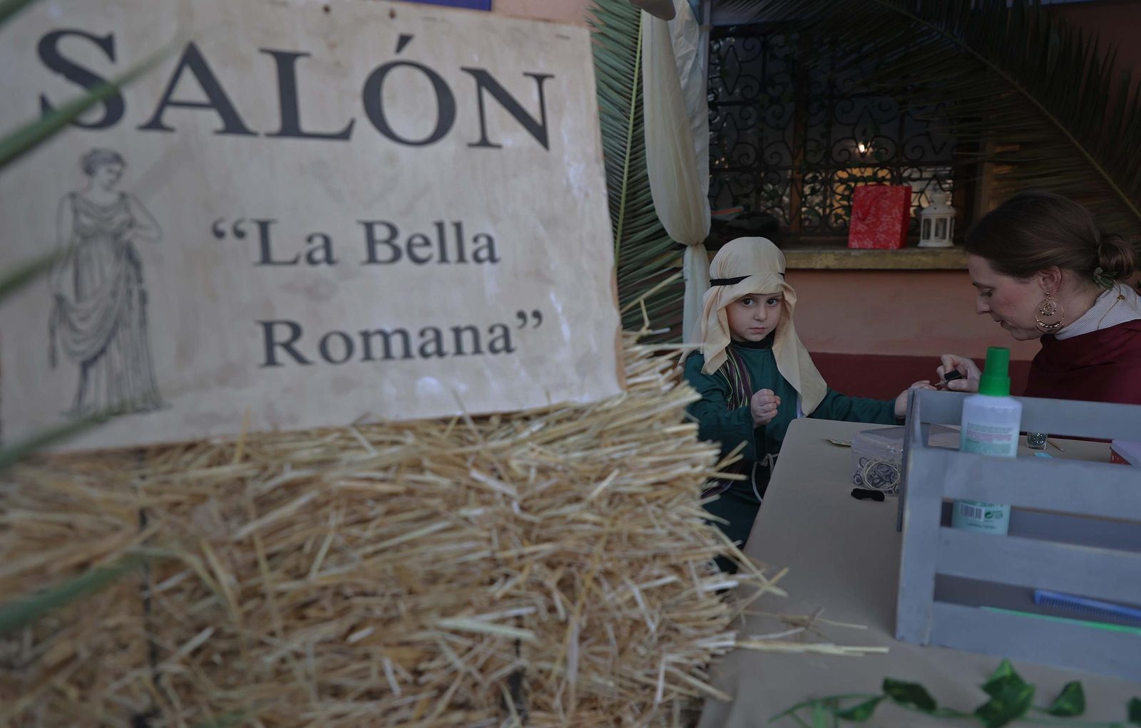 Fotos del Belén Viviente del colegio Salesianos de La Línea