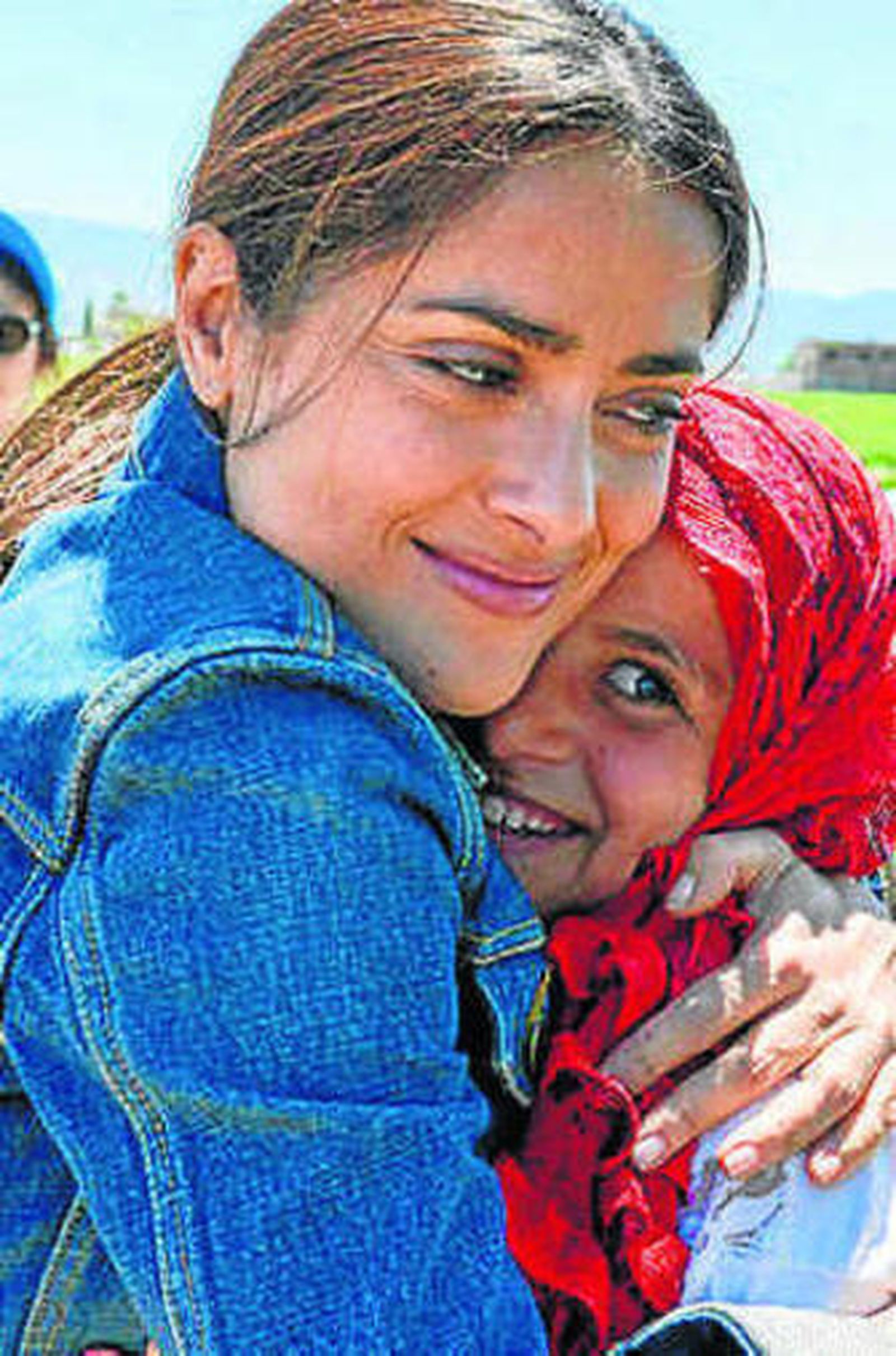 Salma Hayek cumple un "viejo sueño" en el Líbano