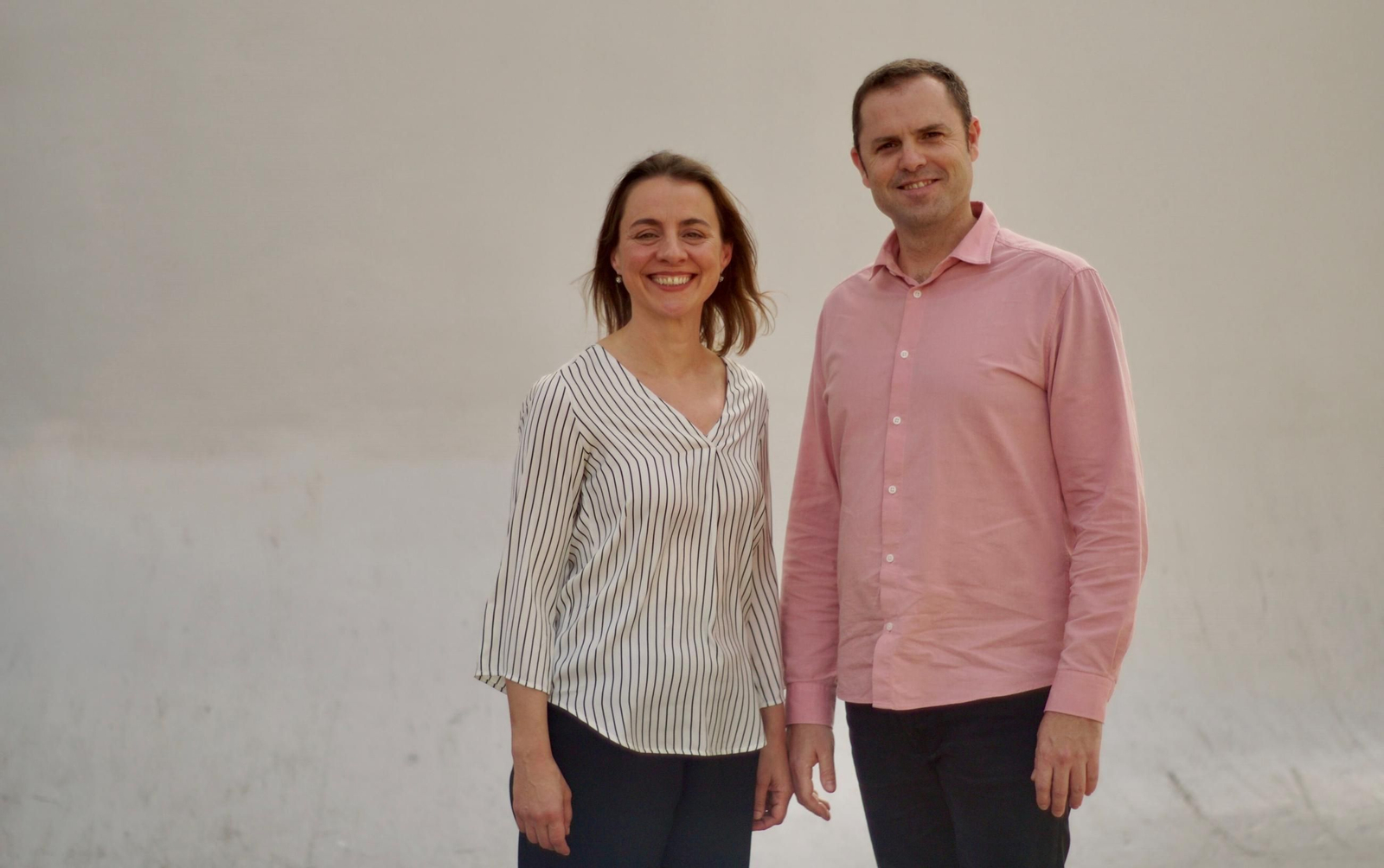 Los dos músicos andaluces el pasado martes en el centro de Sevilla