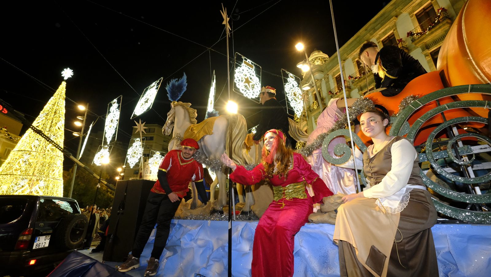 Fotogalería de la Cabalgata de Reyes Magos en Almería