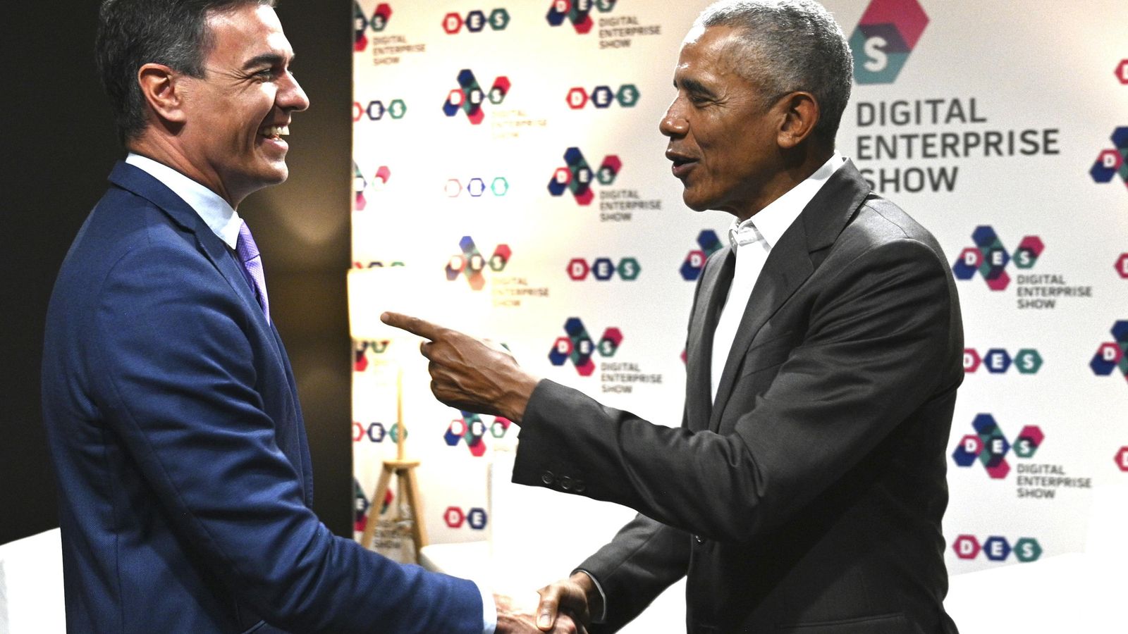 Sánchez y Obama