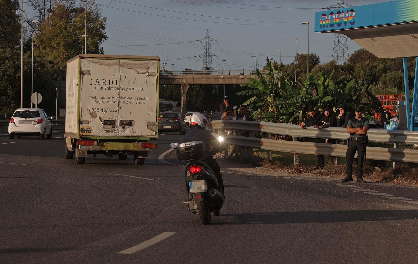 Fotos de la jornada del miércoles de la huelga del metal en el Campo de Gibraltar