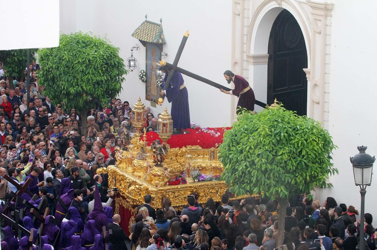 Entrada del Señor de Huelva en la Concepción