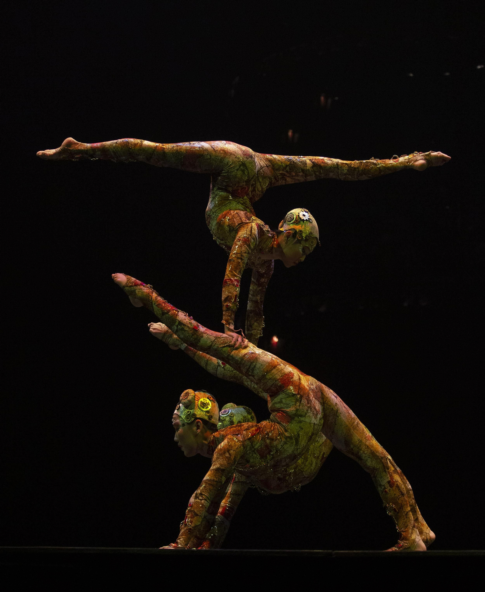 El espectáculo ‘Kooza’, del circo del sol, en imágenes