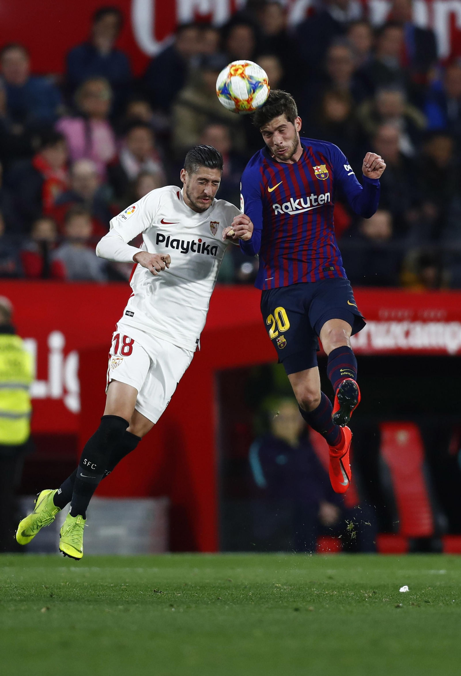 Las imágenes del Sevilla FC-Barcelona de Copa del Rey