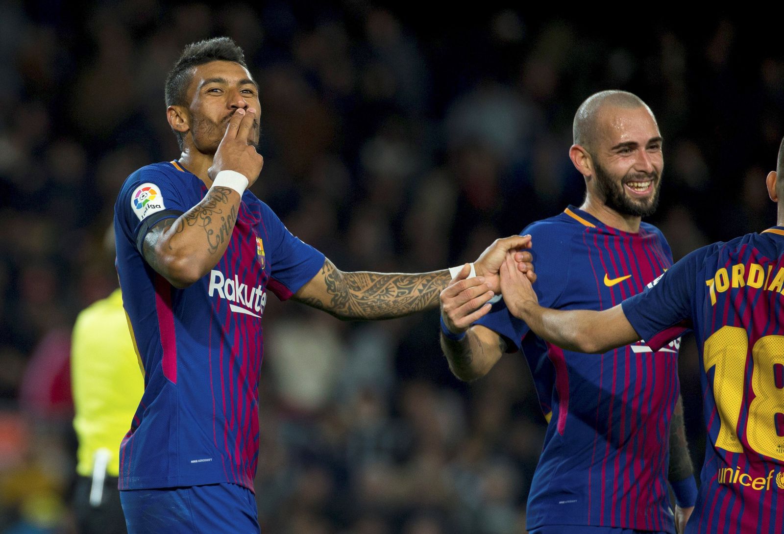 El Barcelona-Deportivo de La Coruña, en imágenes