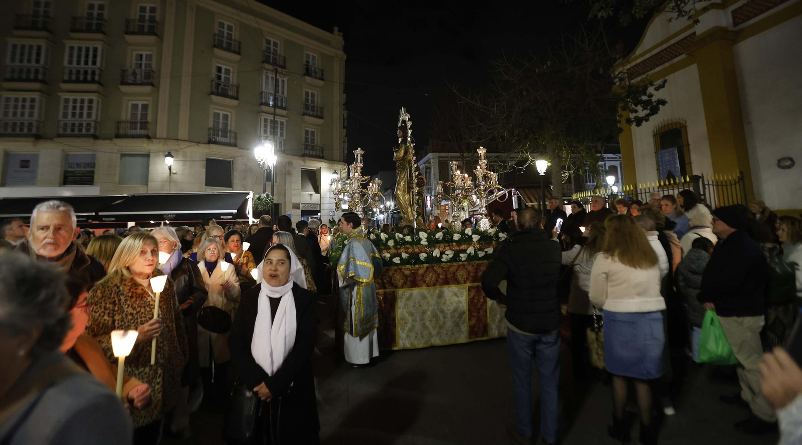 Fotos de la procesión por el centenario del patronazgo de La Inmaculada en La Línea