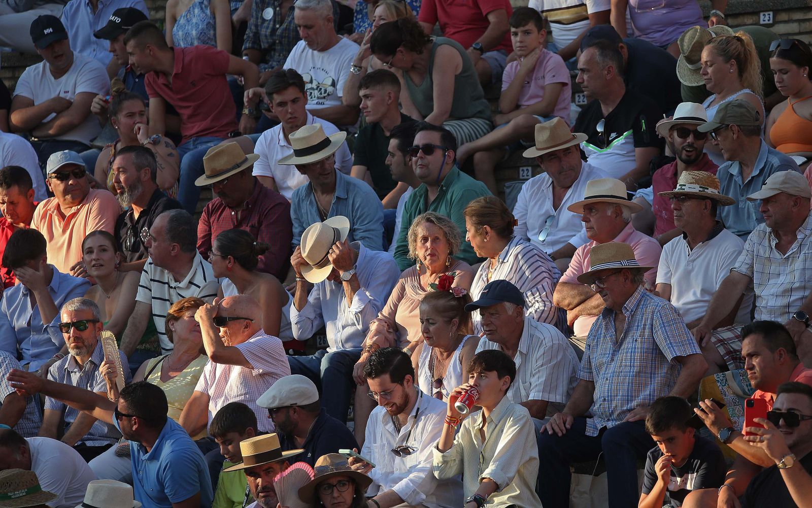 Búscate en durante la corrida del jueves en la plaza de toros Las Palomas