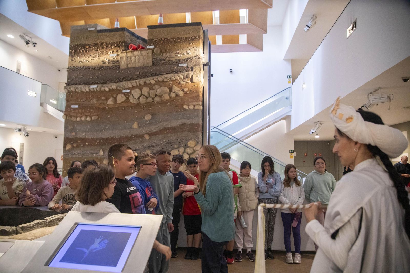 Presentación de la maqueta de la Alcazaba de Almería, en imágenes