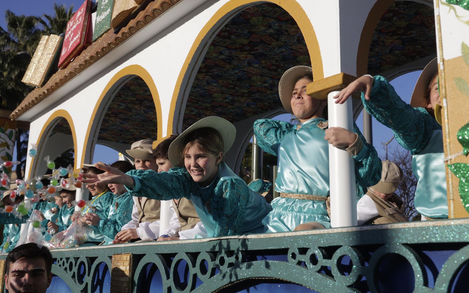 Las imágenes de la Cabalgata de los Reyes Magos en Sevilla