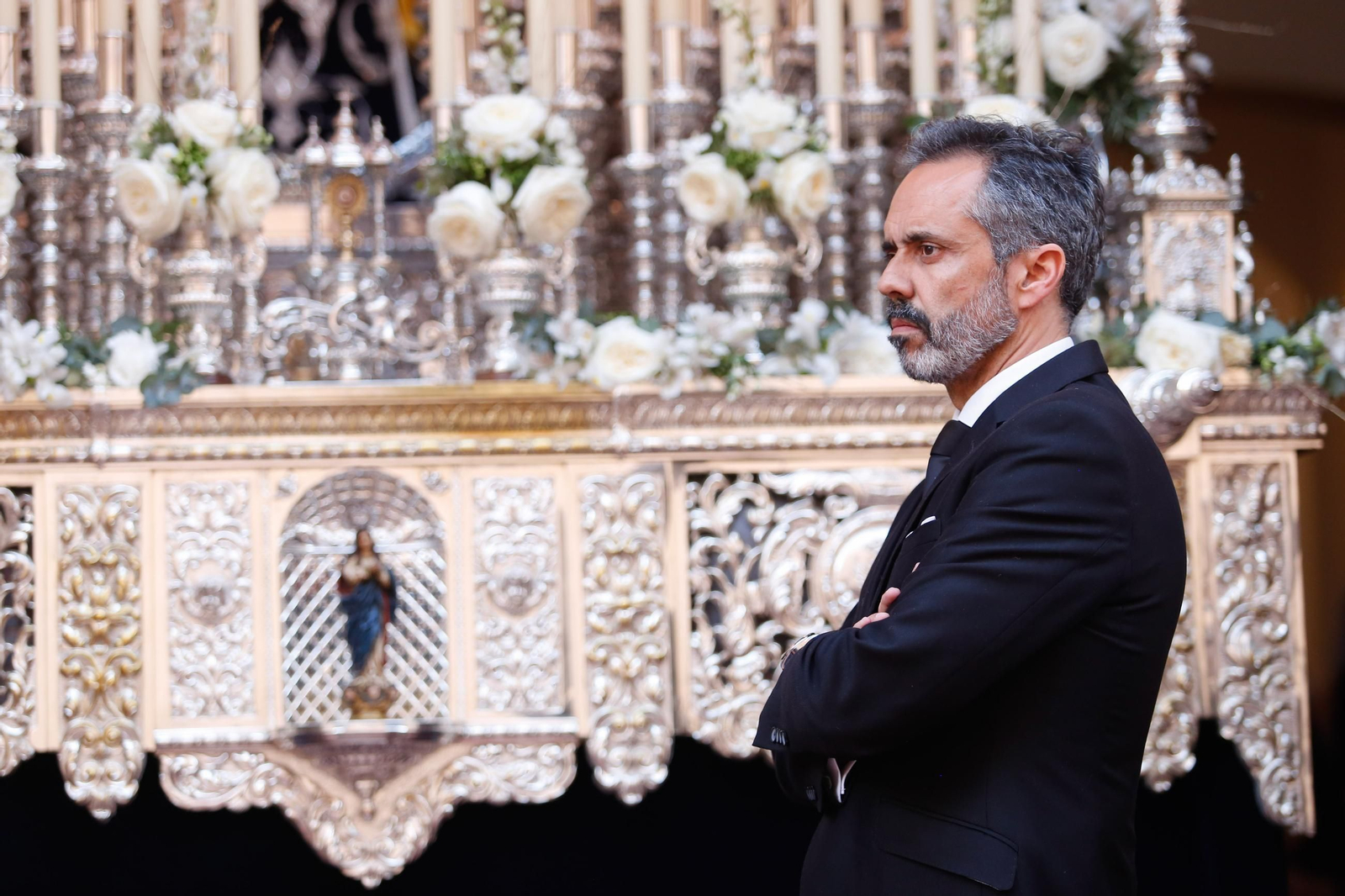 Fotos del Lunes Santo en La Línea: El Silencio