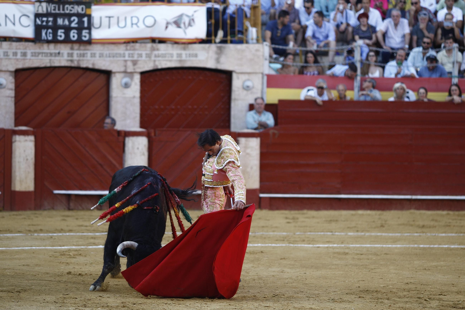 Las mejores imágenes de los toreros Fortes, Juan Ortega y David de Miranda en la Feria de Almería 2025