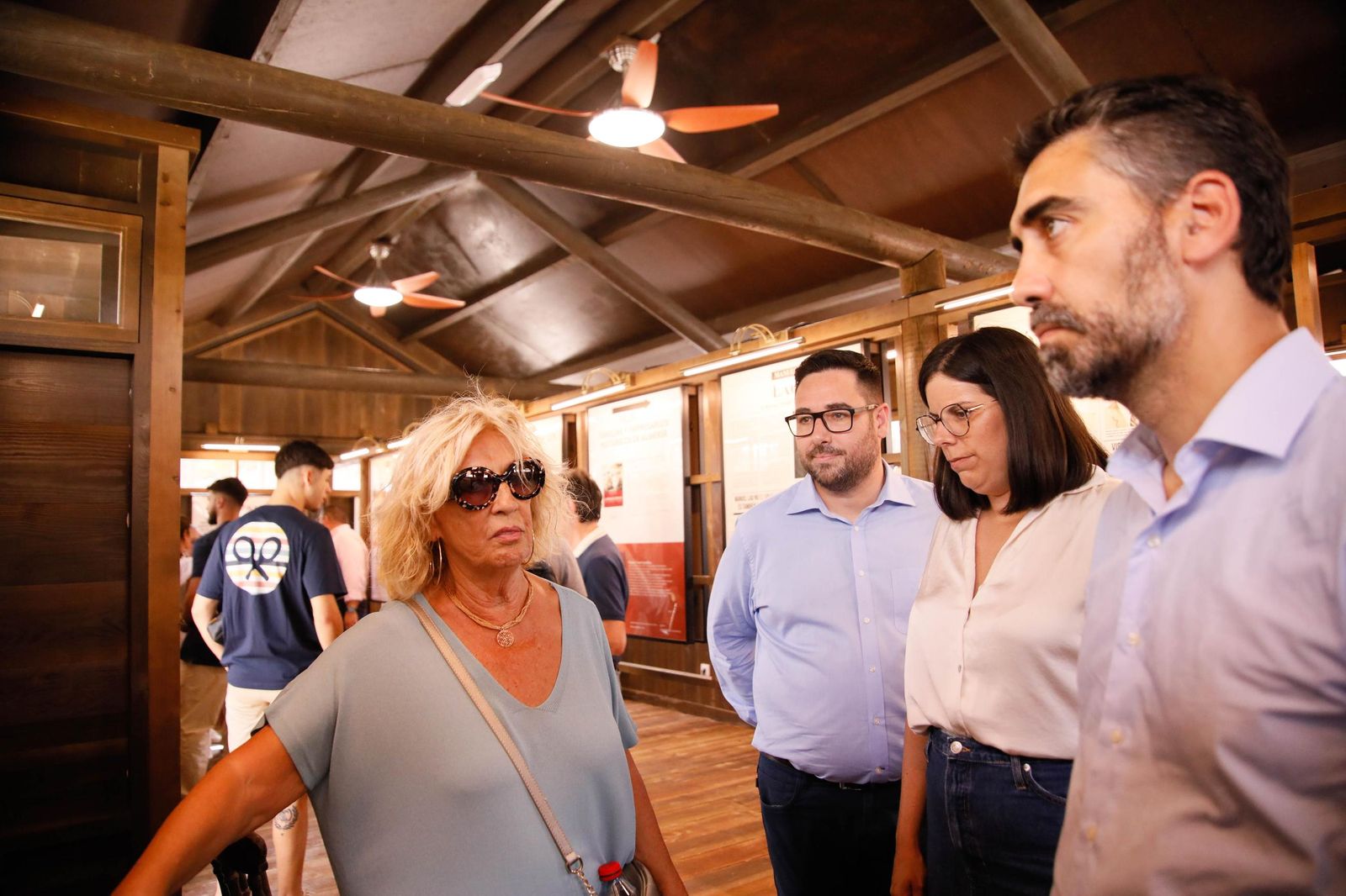 Imágenes del museo a los grandes empresarios y familias históricas de Almería