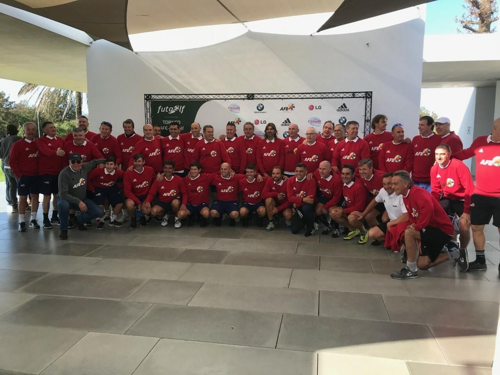 Los participantes en el torno celebrado en Villanueva Golf, en Puerto Real.