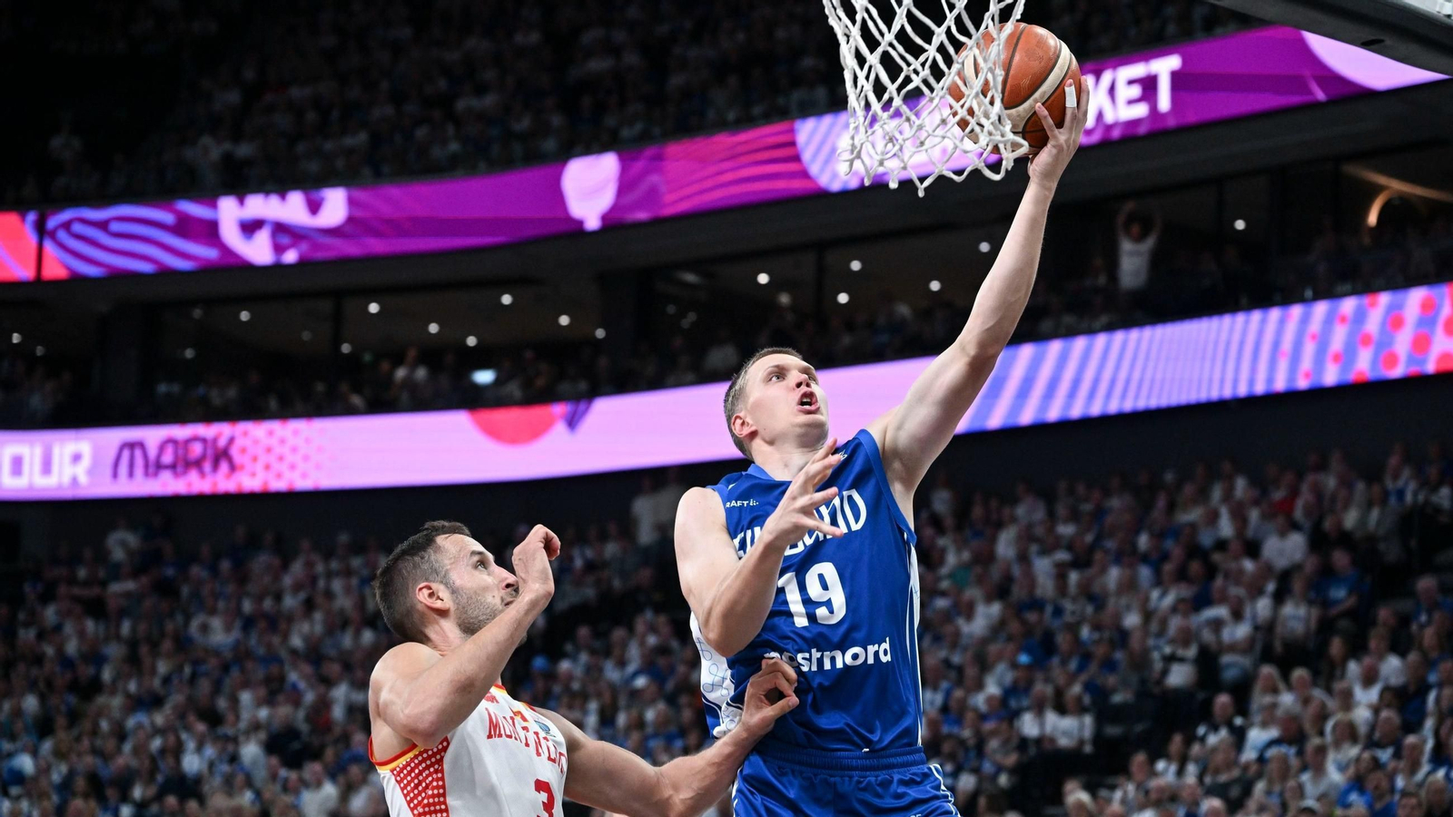 Valtonen entra a canasta ante Montenegro