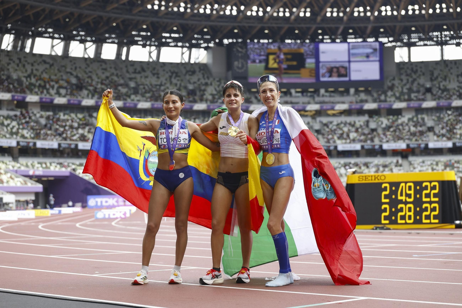Las mejores imagen de María Pérez, campeona del mundo