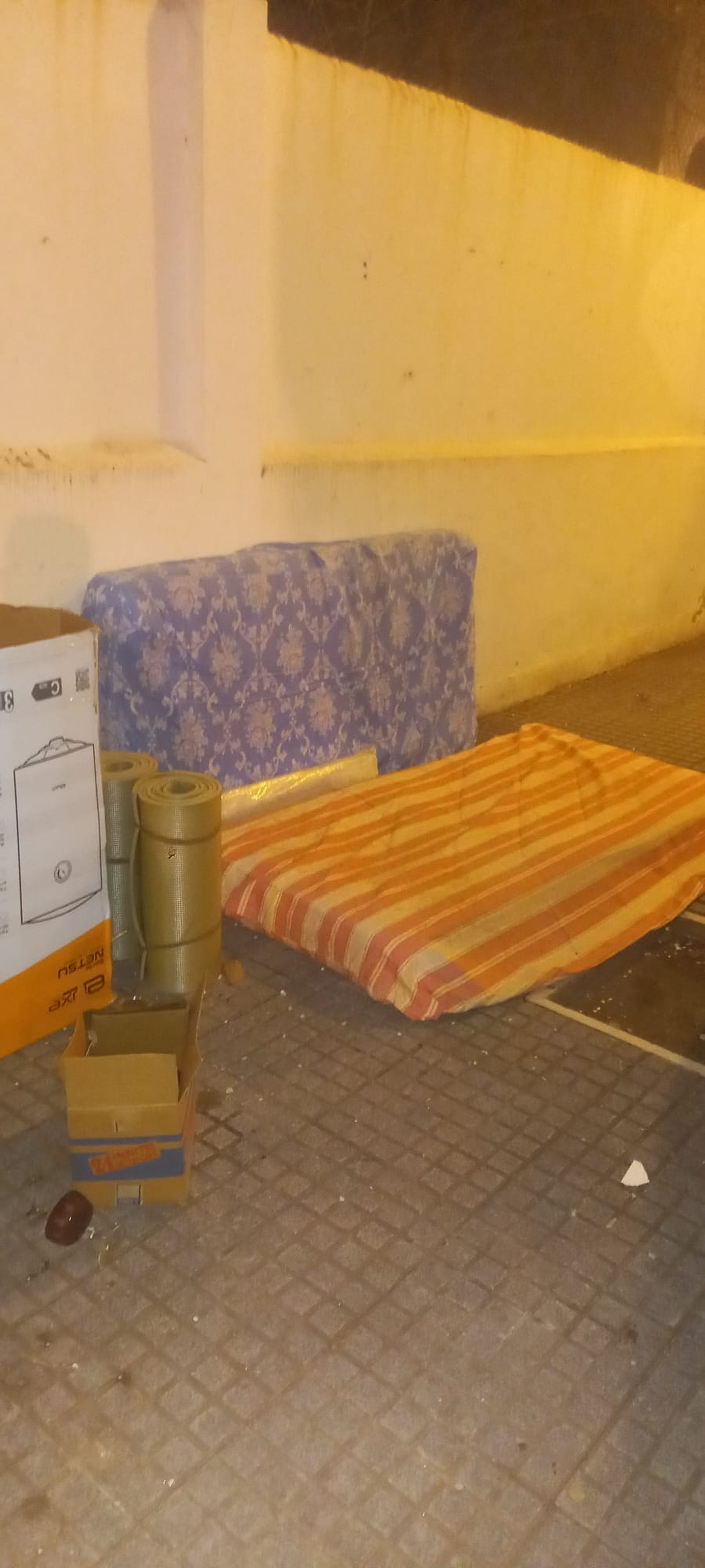 Alojamiento improvisado