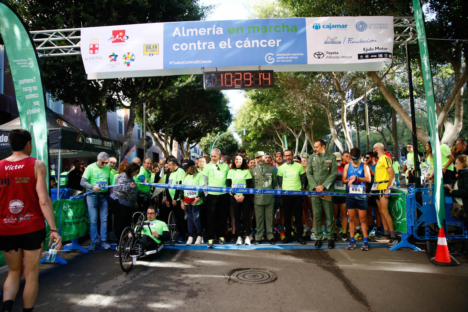 Imágenes de la Carrera contra el Cáncer de Almería