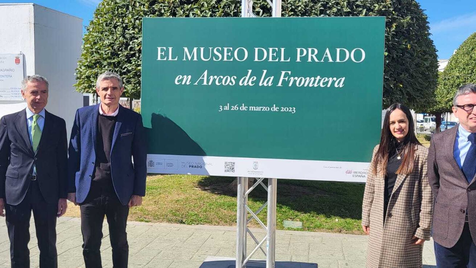 Inauguración de la exposición el Museo del Prado en Arcos