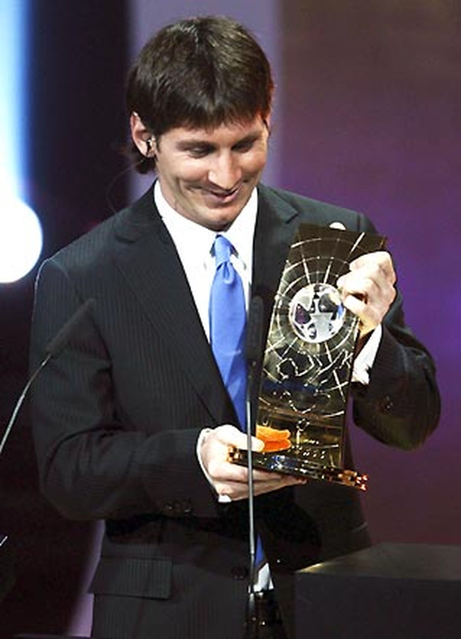 Messi, elegido Mejor Futbolista Mundial 2009 por la FIFA