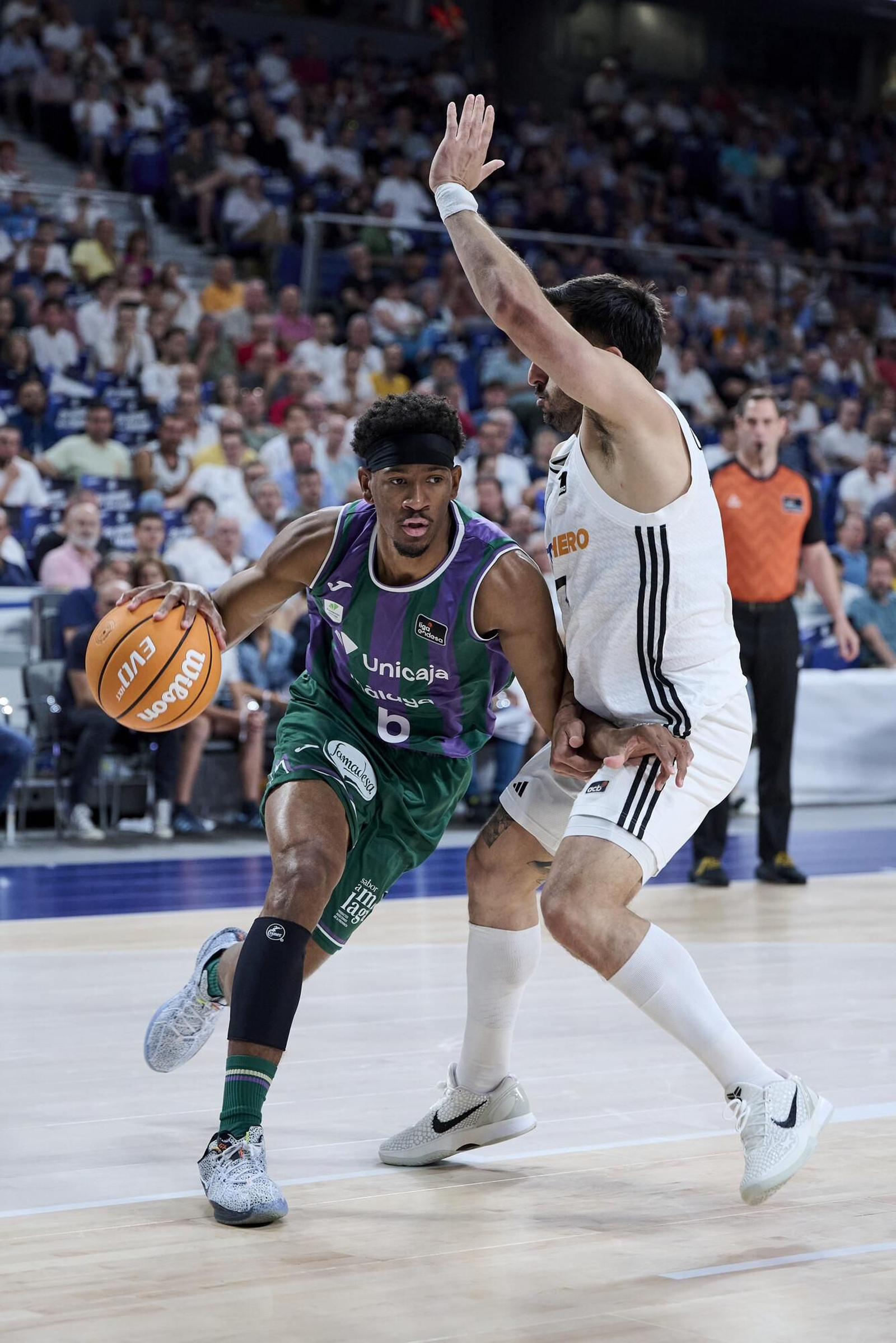 El Real Madrid-Unicaja en fotos