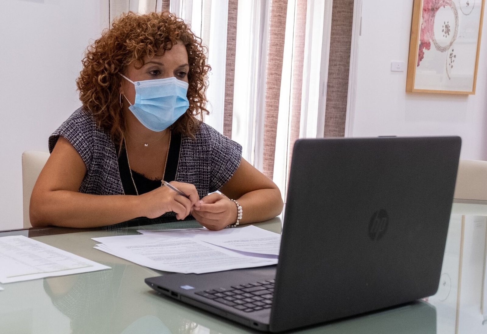 María Eugenia Limón, presidenta de la Diputación de Huelva.