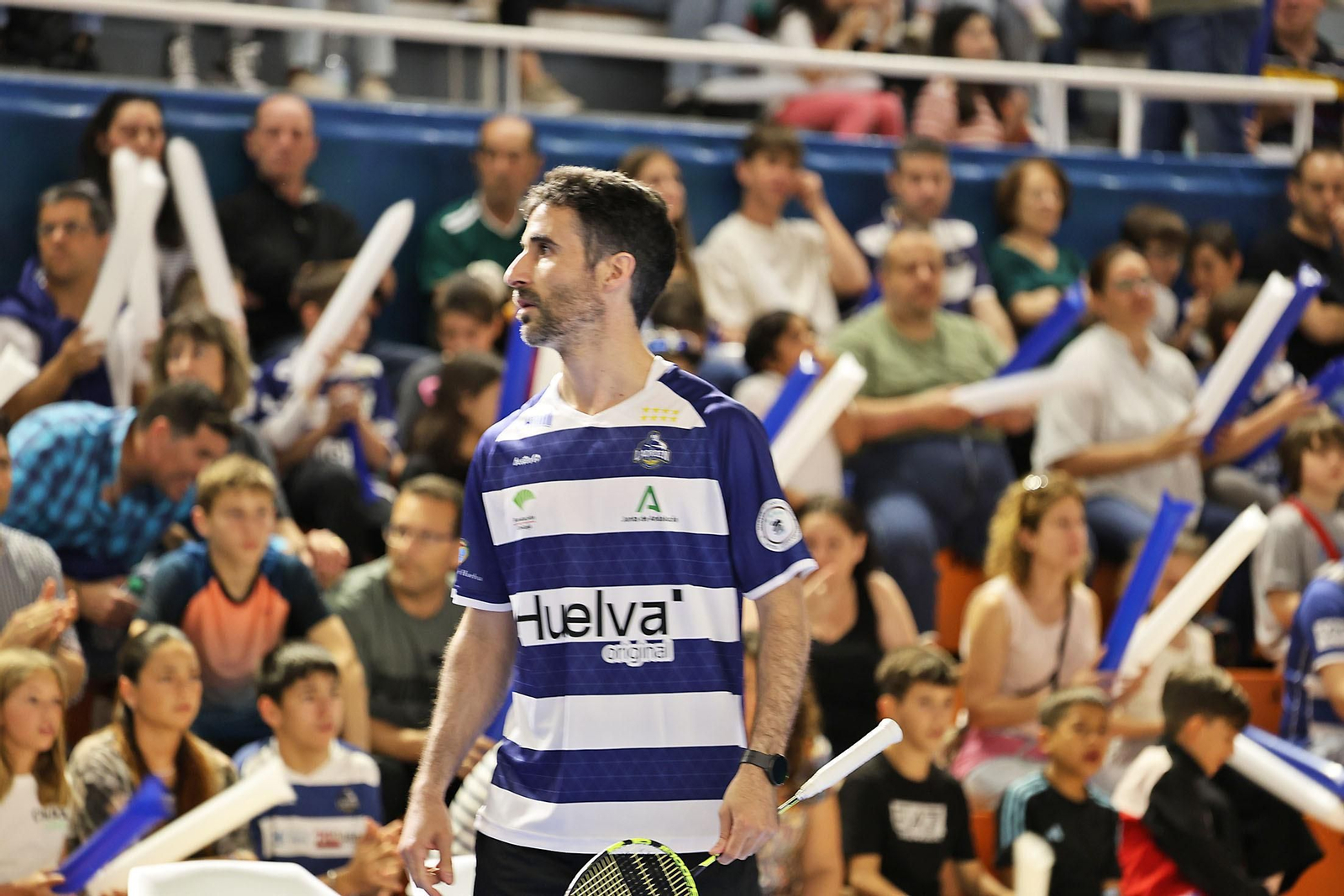 Imágenes de la final de liga de bádminton entre el IES La Orden y La RInconada