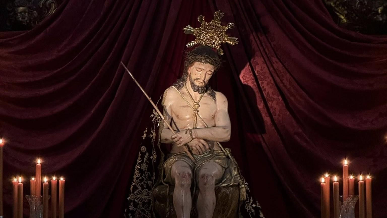 Altar de Cultos Señor de la Humildad de Granada, Cristo Rey 2025.jpg