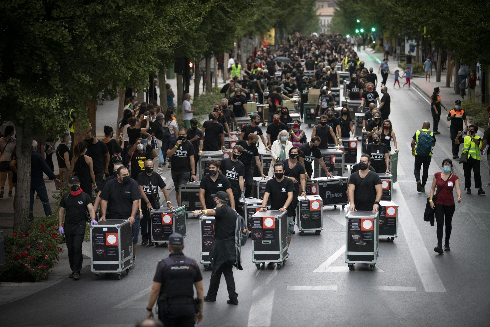 La cultura se moviliza en las calles Granada