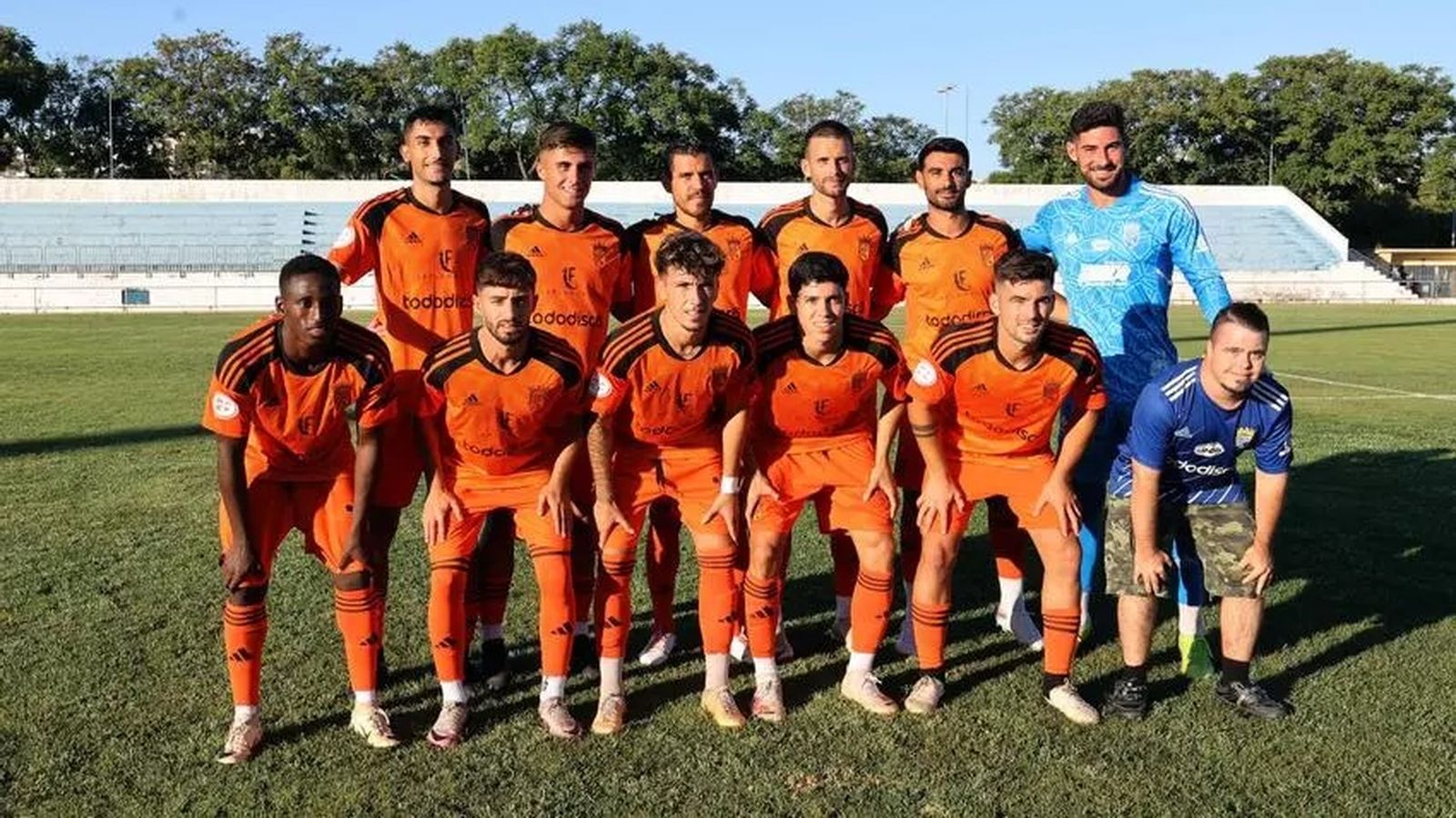 Formación que presentó el Xerez CD contra el Jerez Industrial en el Trofeo Pedro Garrido.