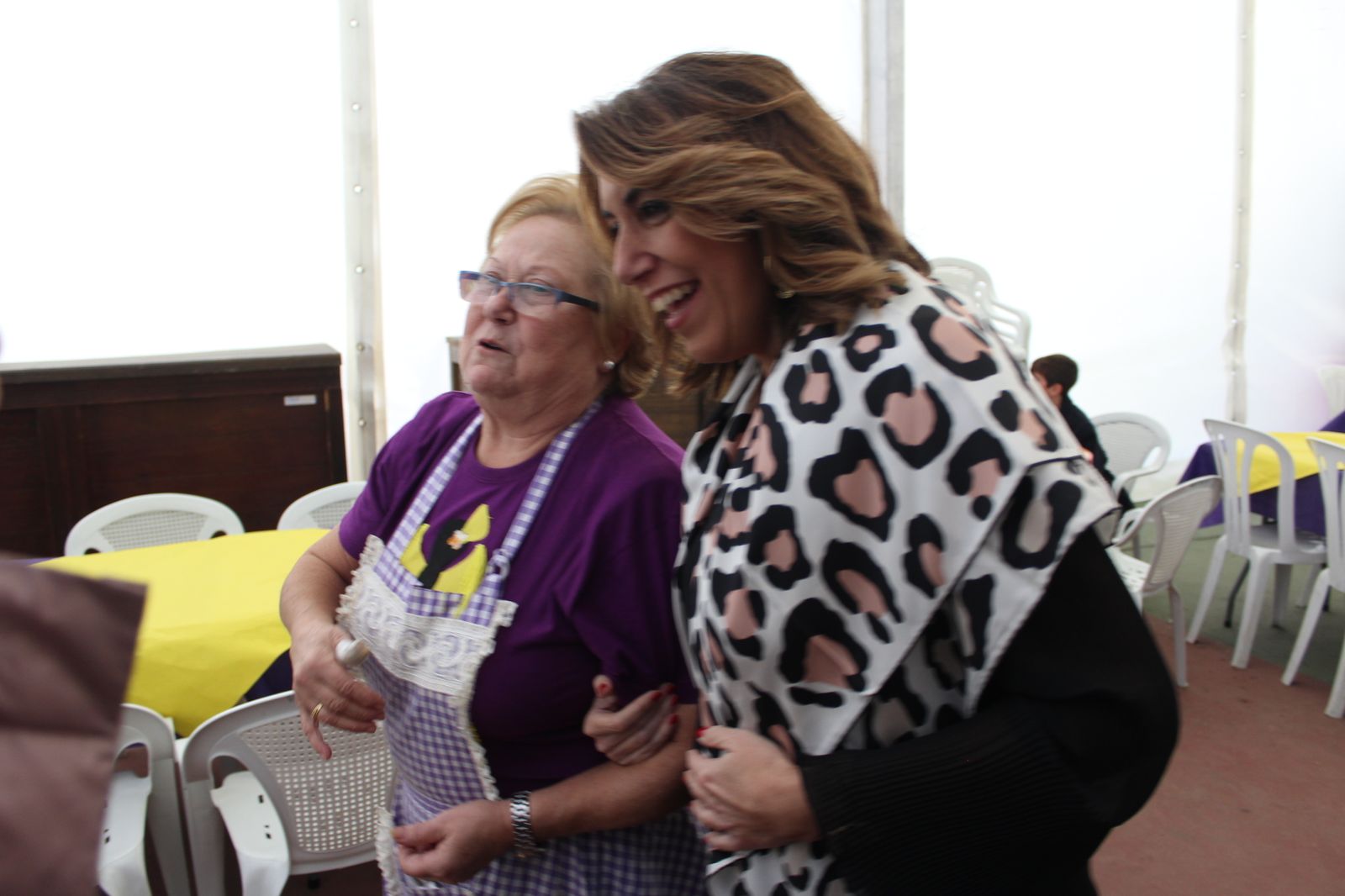 Susana Díaz visita la Feria de Cuevas del Almanzora