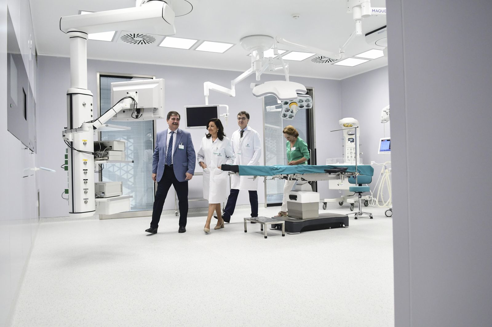 Uno de los siete quirófanos avanzados con los que cuenta el Hospital Quirónsalud de Córdoba.