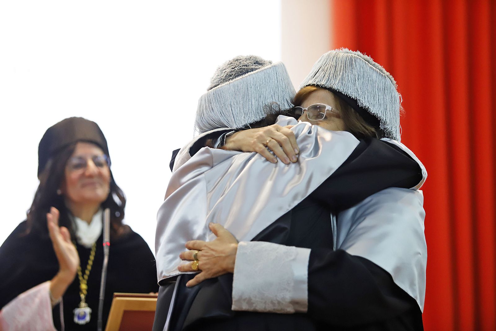 Acto de investidura de María Teresa Moreno Casbas como Doctora Honoris Causa de la Universidad de Huelva