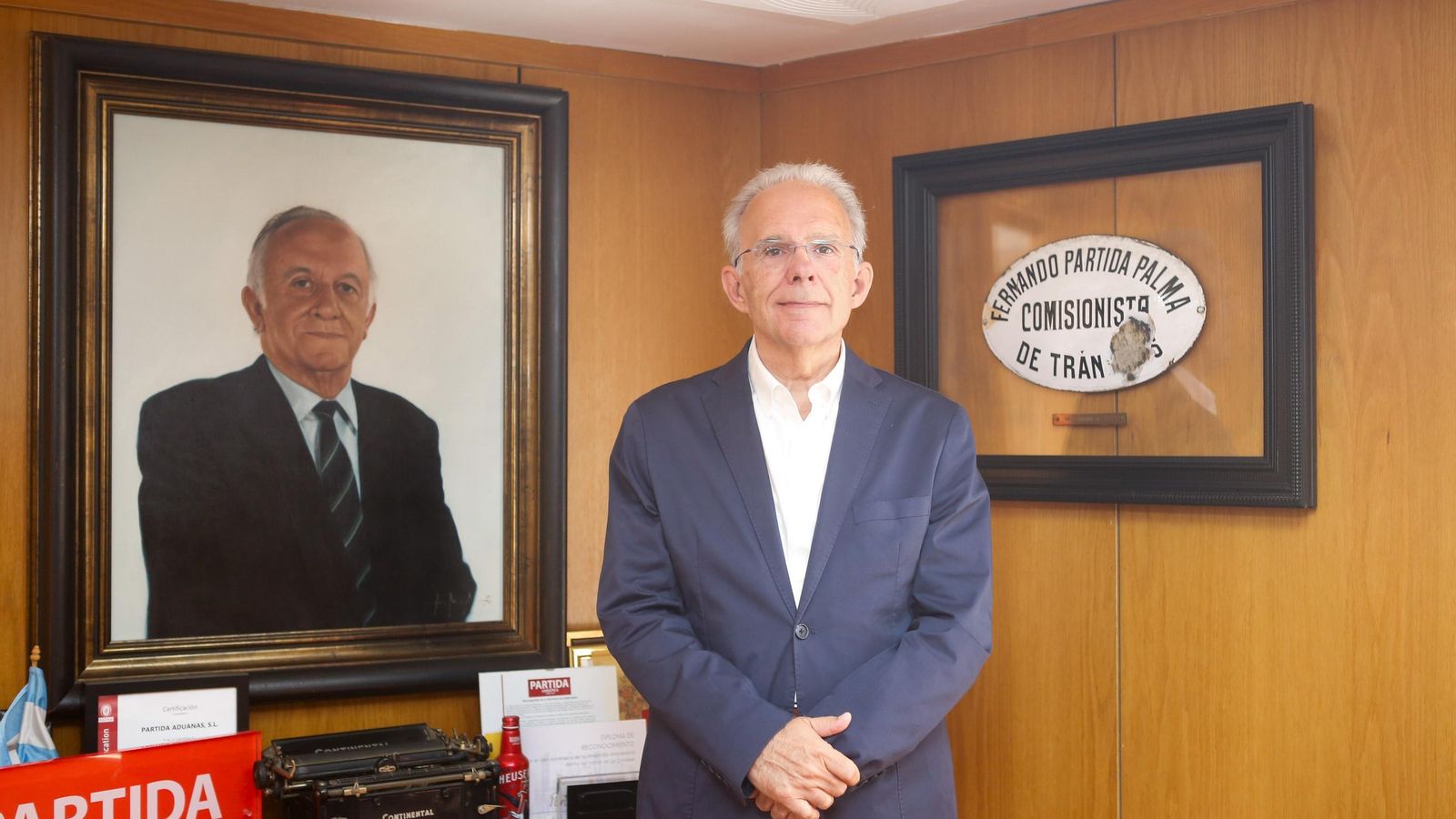 Fernando Partida Marín, hasta ahora director general de Partida Logistics