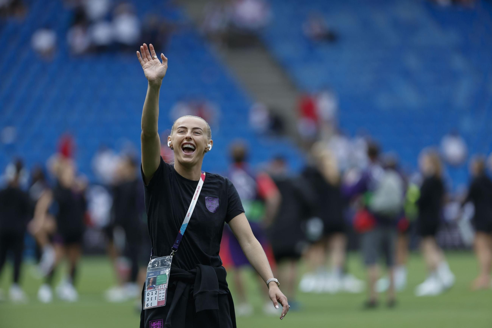 Las mejores imágenes de la final España - Inglaterra de la Eurocopa femenina
