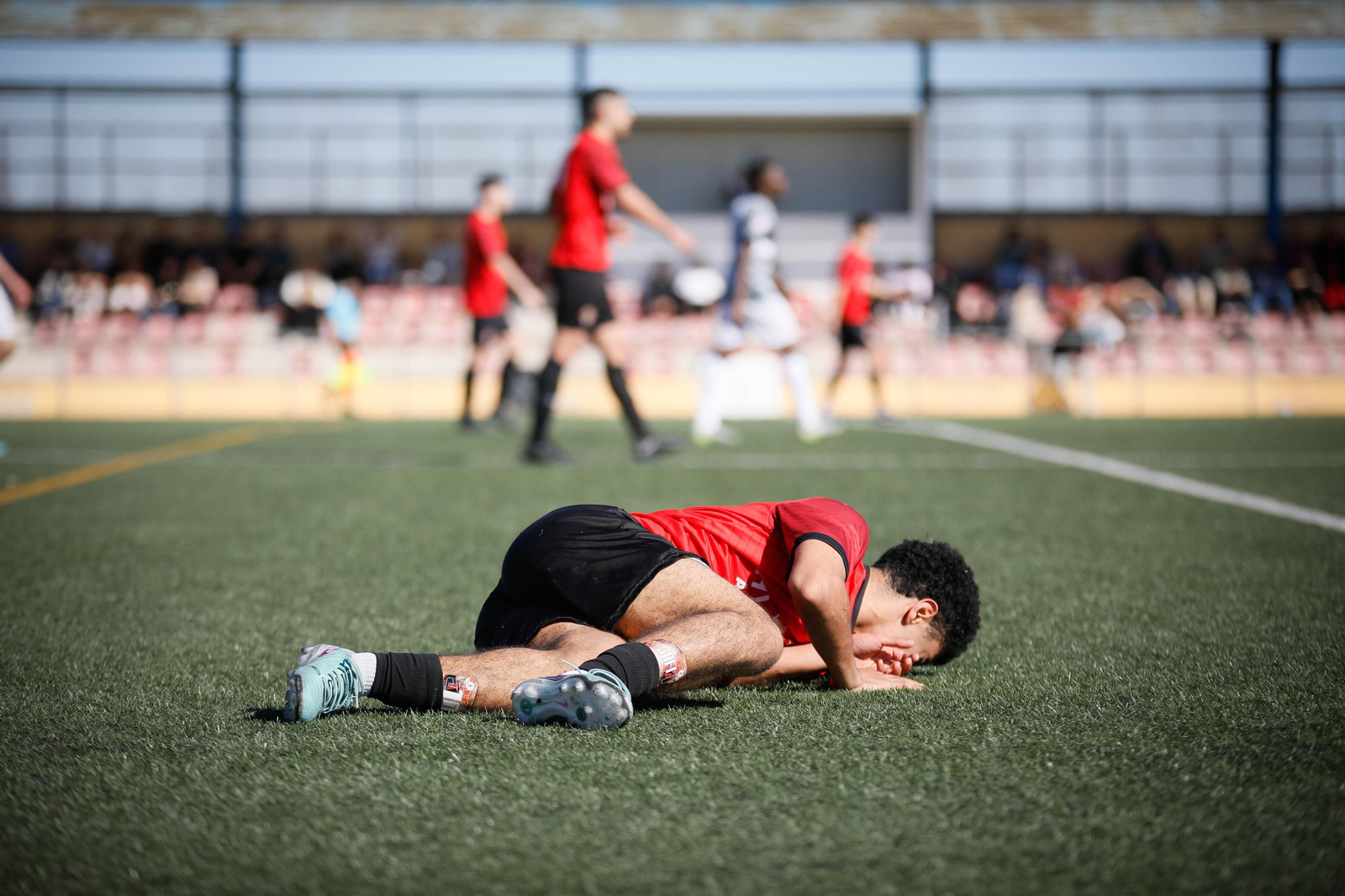 Imágenes del partido entre la Cañada y el Sporting Atlético