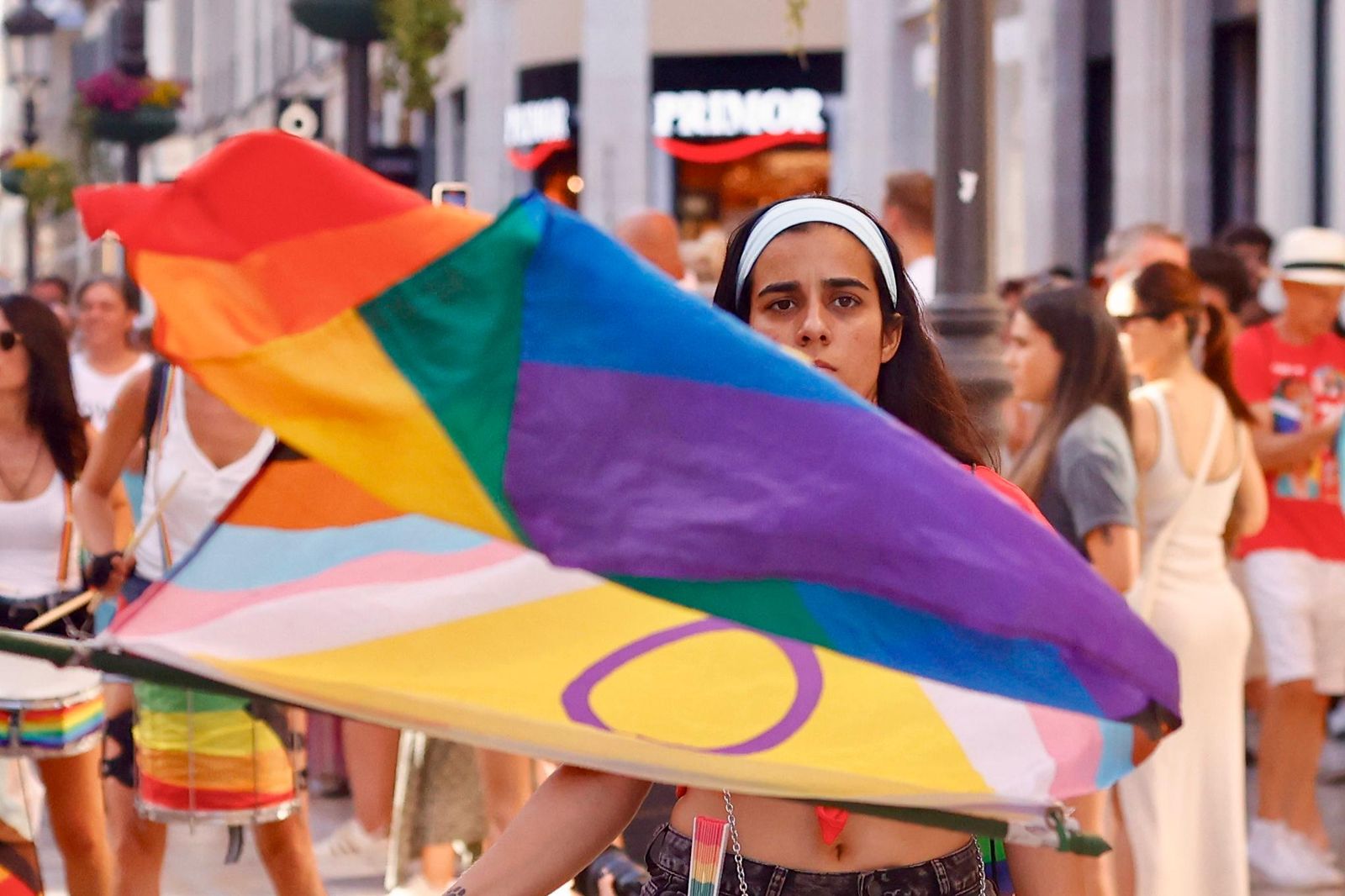 La manifestación en Málaga por el Día del Orgullo, en fotos